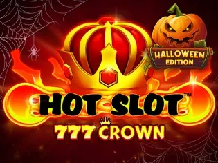 Hot Slot 777 Crown Halloween screenshot